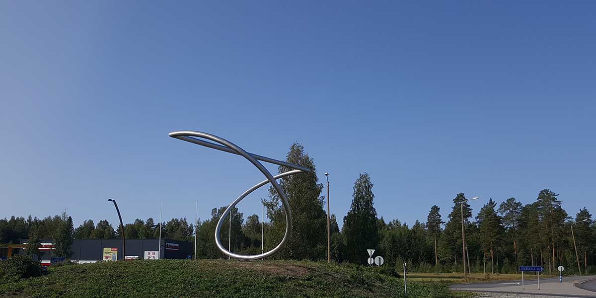 The work reveals itself only through movement.